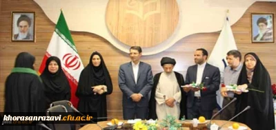 با حضور مدیریت امور پردیس های دانشگاه فرهنگیان خراسان رضوی صورت پذیرفت :
تجلیل از دانشجو معلمان شرکت کننده در طرح زیارتی گام های عاشقی