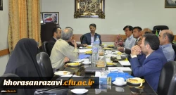 برگزاری جلسه کارگروه تربیت بدنی دانشگاه فرهنگیان خراسان رضوی