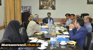 برگزاری جلسه کارگروه تربیت بدنی دانشگاه فرهنگیان خراسان رضوی