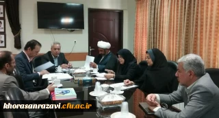 برگزای جلسه کمیته تعیین صلاحیت تدریس مدرسان دانشگاه فرهنگیان خراسان رضوی