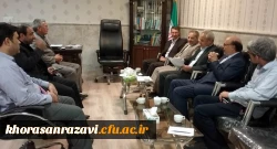 جلسه کمیته استقبال از مهر دانشگاه فرهنگیان خراسان رضوی