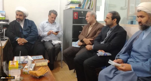 بازدید جمعی از مسئولان دانشگاه فرهنگیان خراسان رضوی از مدرسه علمیه حضرت مهدی(عج)