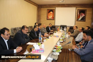 برگزاری جلسه استقبال از مهر دانشگاه فرهنگیان تربت حیدریه با حضور مسولان شهرستان