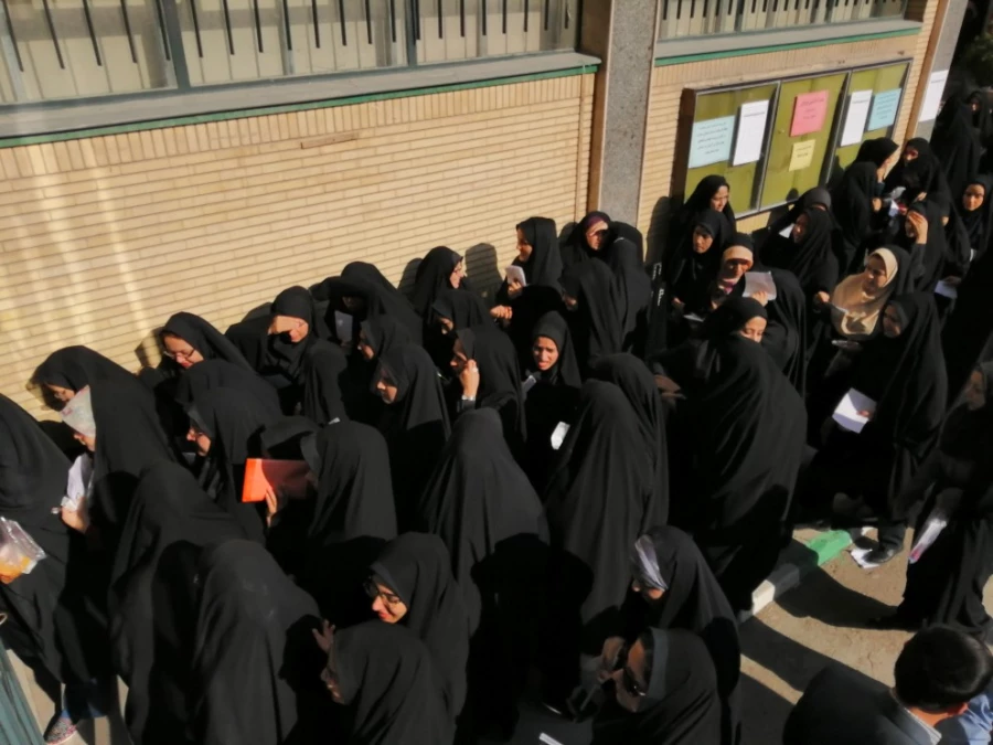 برگزاری آزمون اصلح مهارت آموزان ماده 28 خراسان رضوی از نگاه دوربین