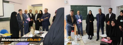 بازدید رئیس دانشگاه فرهنگیان از حوزه برگزاری مصاحبه پذیرفته شدگان دانشگاه فرهنگیان در پردیس شهید هاشمی نژاد مشهد