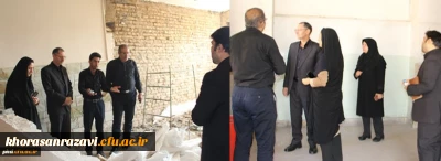 با حضور نیری سرپرست مدیریت امور پردیس های استان خراسان رضوی آغاز شد

عملیات بهسازی انبار آزمایشگاه های تخصصی علوم پایه در پردیس شهید هاشمی نژاد