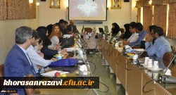 برگزاری جلسه دفاع نخستین پایان نامه کارشناسی ارشد دانشگاه فرهنگیان خراسان رضوی