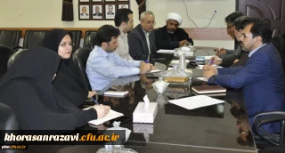 برگزاری جلسه شورای فرهنگی دانشگاه فرهنگیان خراسان رضوی