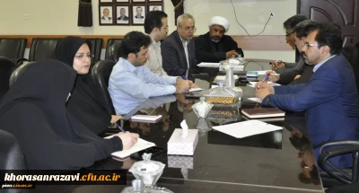برگزاری جلسه شورای فرهنگی دانشگاه فرهنگیان خراسان رضوی