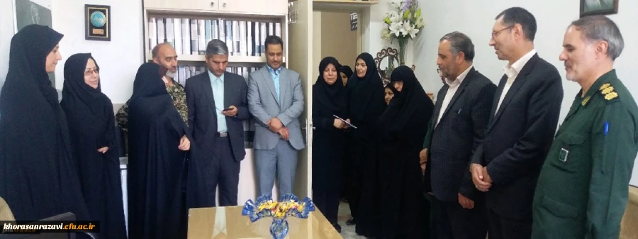 افتتاح پایگاه بسیج شهید شریف الحسینی پردیس شهید هاشمی نژاد مشهد