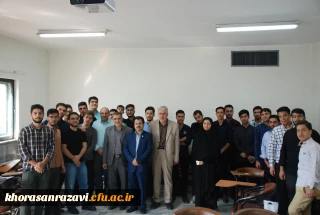 مهر حسینی و حضور مسولین واحد دانشگاهی ثامن الحجج ( ع) مشهد در کلاس های آموزشی