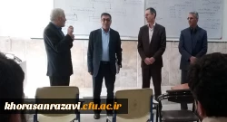 بازدید معاون دانشجویی دانشگاه فرهنگیان از پردیس شهید بهشتی خراسان رضوی 4