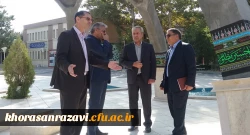 بازدید معاون دانشجویی دانشگاه فرهنگیان از پردیس شهید بهشتی خراسان رضوی 5