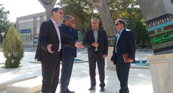 بازدید معاون دانشجویی دانشگاه فرهنگیان از پردیس شهید بهشتی خراسان رضوی 5