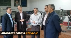 بازدید معاون دانشجویی دانشگاه فرهنگیان از پردیس شهید بهشتی خراسان رضوی 6