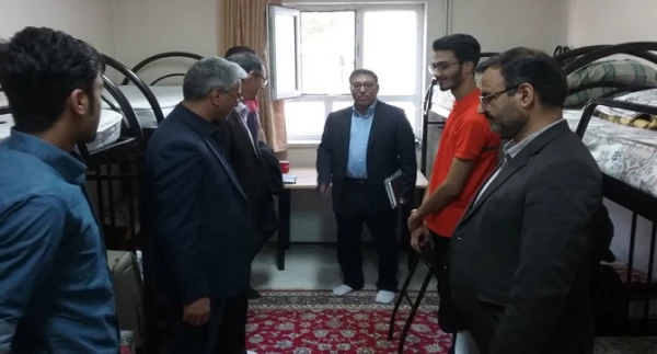 بازدید معاون دانشجویی دانشگاه فرهنگیان از پردیس شهید بهشتی خراسان رضوی 7