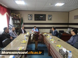  دکتر انصاری راد معاون دانشجویی دانشگاه فرهنگیان از دانشگاه فرهنگیان واحددانشور نیشابور بازدید کرد.