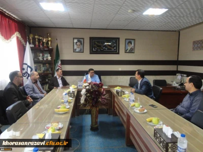 بازدید معاون دانشجویی دانشگاه فرهنگیان از دانشگاه فرهنگیان واحددانشور نیشابور