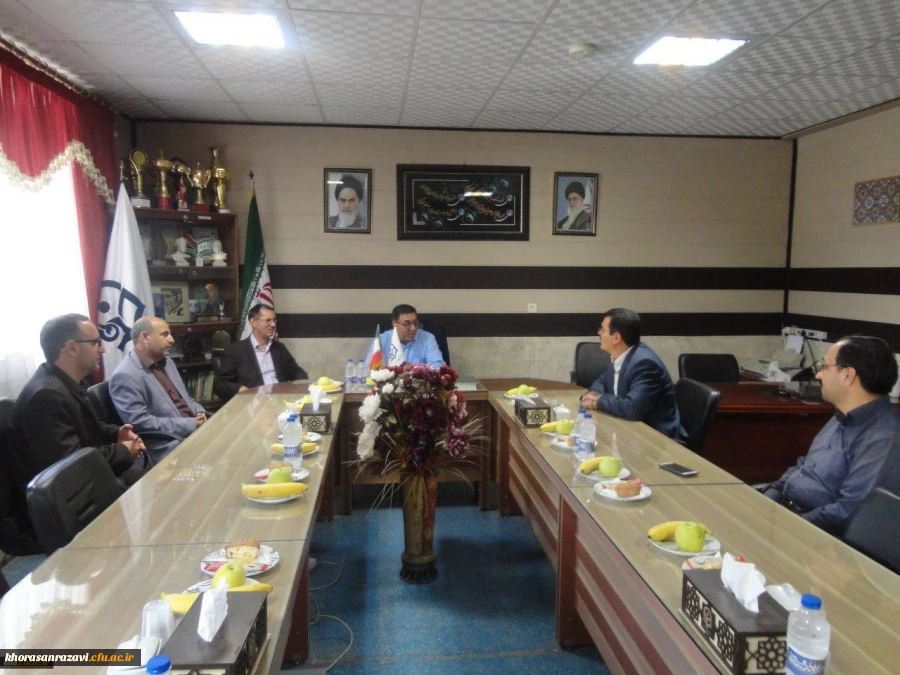  دکتر انصاری راد معاون دانشجویی دانشگاه فرهنگیان از دانشگاه فرهنگیان واحددانشور نیشابور بازدید کرد.