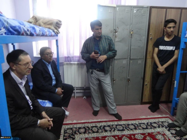 بازدید معاون دانشجویی دانشگاه فرهنگیان از دانشگاه فرهنگیان واحددانشور نیشابور 2