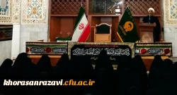  تشرف دانشجو معلمان جدید الورد پردیس شهید هاشمی نژاد مشهد به حرم مطهر رضوی 