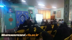 آیین مراسم آغازین سال تحصیلی جدید و افتتاح واحد خواهران دانشگاه فرهنگیان واحد دانشور نیشابور 4