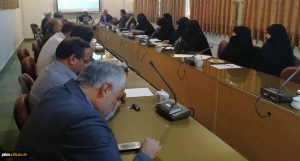 برگزاری جلسه مشترک گروه آموزشی معارف و تربیت اسلامی و گروه آموزشی الهیات 2