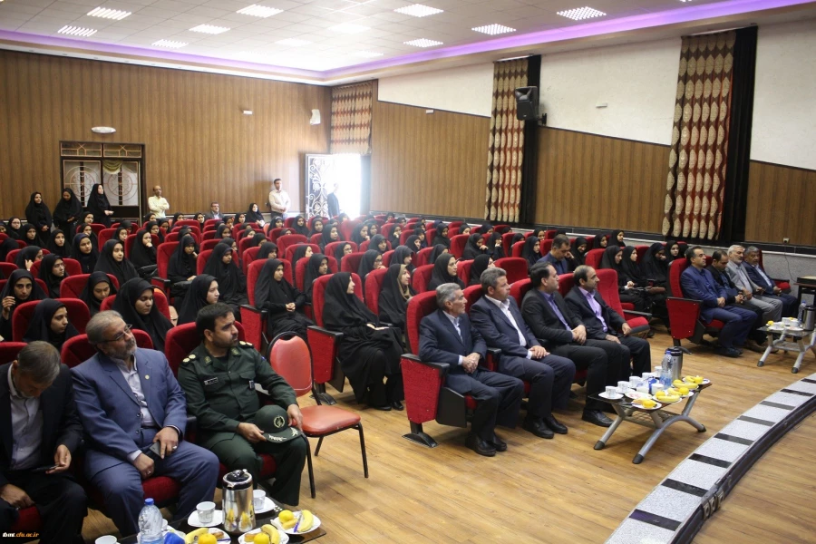 مراسم استقبال از نو دانشجو معلمان دانشگاه فرهنگیان واحد خواهران تربت حیدریه 2