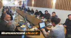 برگزاری جلسه هم اندیشه اساتید گروه روانشناسی و مشاوره دانشگاه فرهنگیان خراسان رضوی 2