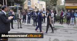  مسابقه دوی استقامت دانشجو معلمان، به مناسبت هفته سلامت