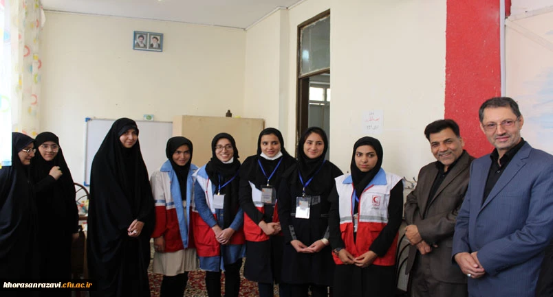 بازدید معاون فرهنگی و اجتماعی دانشگاه فرهنگیان کشور از طرح گام های عاشقی