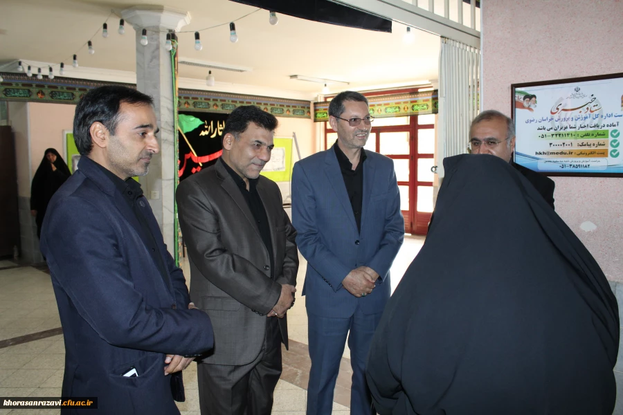 بازدید معاون فرهنگی و اجتماعی دانشگاه فرهنگیان کشور از طرح گام های عاشقی 6