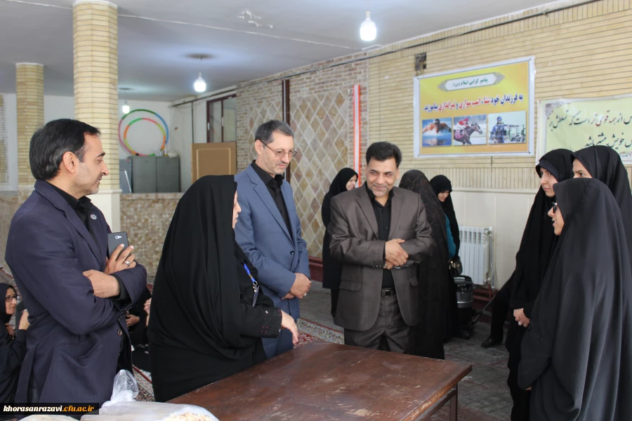 بازدید معاون فرهنگی و اجتماعی دانشگاه فرهنگیان کشور از طرح گام های عاشقی 7