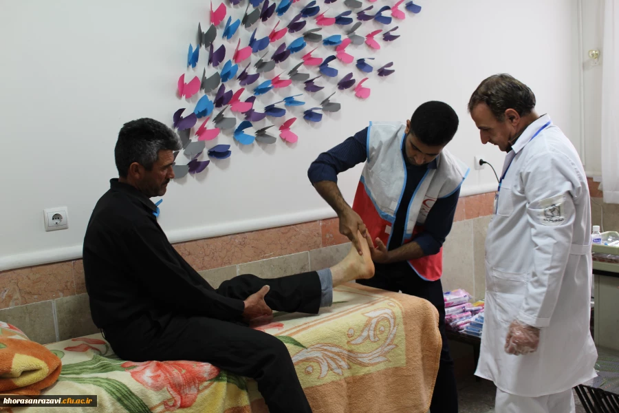 بازدید معاون فرهنگی و اجتماعی دانشگاه فرهنگیان کشور از طرح گام های عاشقی 9