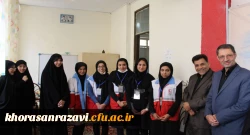 بازدید معاون فرهنگی و اجتماعی دانشگاه فرهنگیان کشور از طرح گام های عاشقی