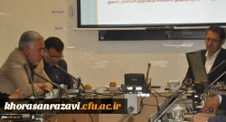 برگزاری مراسم معارفه معاون آموزشی، پژوهشی و فرهنگی پردیس شهید بهشتی مشهد