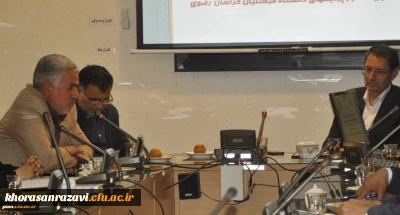 برگزاری مراسم معارفه معاون آموزشی، پژوهشی و فرهنگی پردیس شهید بهشتی مشهد