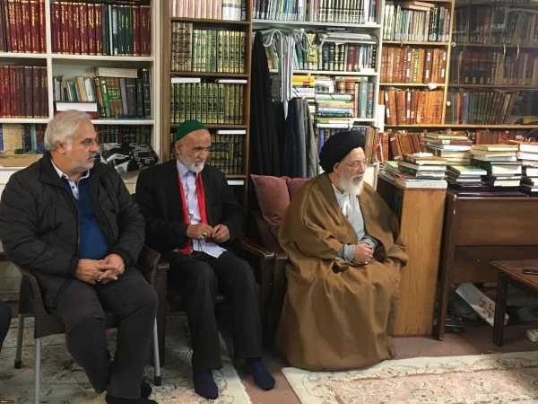 دیدار اعضای هیات مدیره بنیاد خیرین حامی دانشگاه فرهنگیان با آیت الله سید جعفر سیدان  2