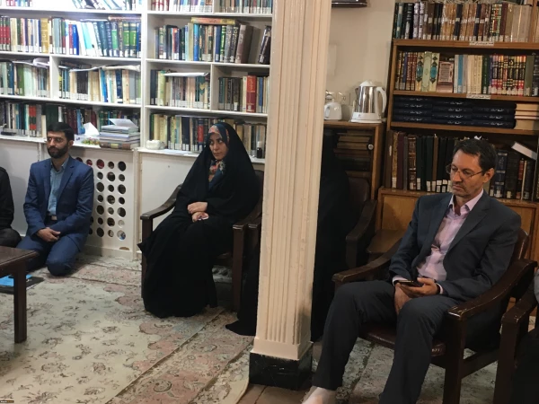 دیدار اعضای هیات مدیره بنیاد خیرین حامی دانشگاه فرهنگیان با آیت الله سید جعفر سیدان  3