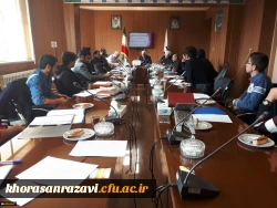 برگزاری جلسه مسئولین دانشگاه فرهنگیان سبزوار با دبیران کانون های فرهنگی وانجمن های علمی دانشجویی 2