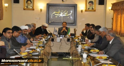 برگزاری جلسه شورای فرهنگی، اجتماعی دانشگاه فرهنگیان خراسان رضوی
