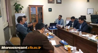 در دانشگاه فردوسی مشهد صورت پذیرفت؛

نشست رییس دانشکده علوم تربیتی و گروه همایش برنامه درسی و اشتغال با مدیر امور پردیس های دانشگاه فرهنگیان خراسان رضوی