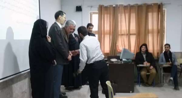 دیدار مسئولان دانشگاه فرهنگیان خراسان رضوی با دانشجومعلمان در کلاس های درس 3