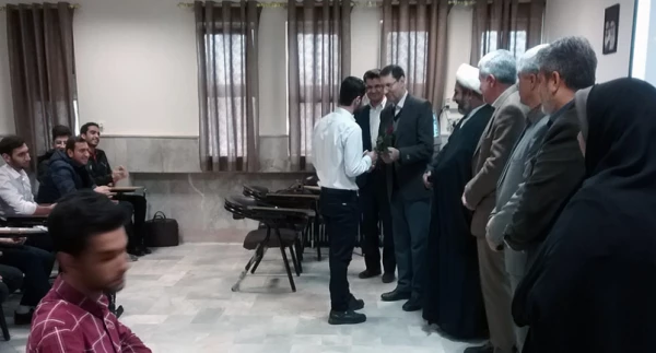 دیدار مسئولان دانشگاه فرهنگیان خراسان رضوی با دانشجومعلمان در کلاس های درس 6