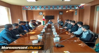 حضور دانش آموزان پایه دوازدهم رشته انسانی، شهرستان داورزن در دانشگاه فرهنگیان سبزوار