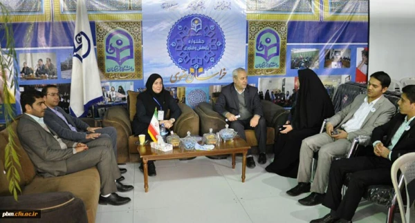 حضور مسئولان، استادان و دانشجویان پردیس شهید بهشتی در غرفه دانشگاه فرهنگیان 2