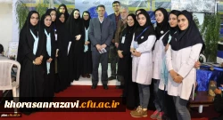 حضور مسئولان، استادان و دانشجویان پردیس شهید بهشتی در غرفه دانشگاه فرهنگیان 3