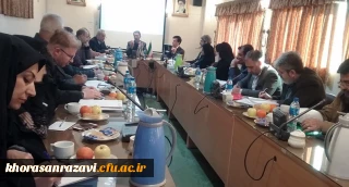 برگزاری جلسه شورای آموزشی دانشگاه فرهنگیان خراسان رضوی