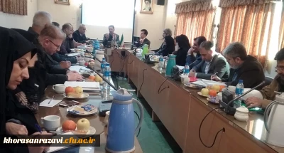 برگزاری جلسه شورای آموزشی دانشگاه فرهنگیان خراسان رضوی