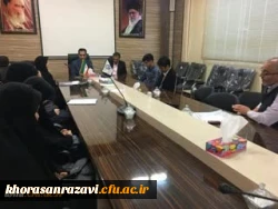 برگزاری جلسه ستاد شاهد دانشگاه فرهنگیان واحد شهید رجایی و واحد دخترانه تربت حیدریه 2